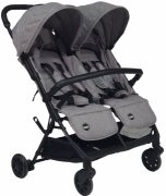 עגלת תאומים TWINYאפור מלאנז';