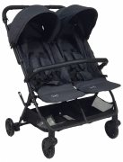 עגלת תאומים TWINY קלת משקל צבע שחור