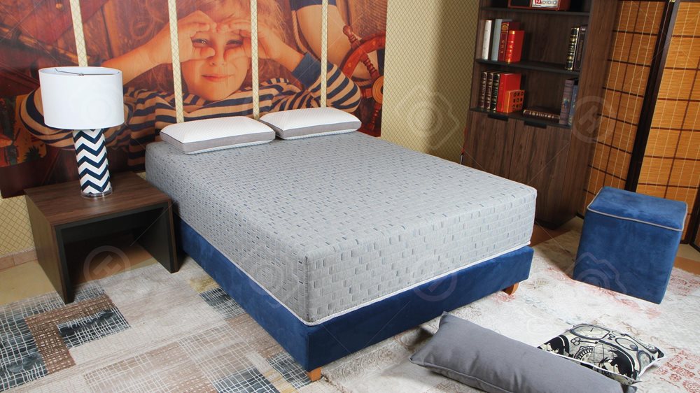 מזרון פרמא מזרן ויסקו עשיר, תפור בבד בעיצוב איטלקי, בעל יכולת התאמה מלאה לגוף