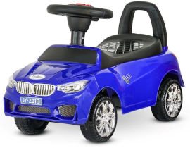 Twigy בימבה ג';יפ עם אורות, 6 מנגינות, תא אכסון ומשענת גב - כחול