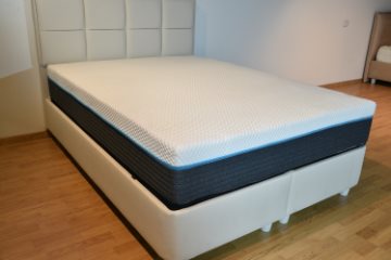 מזרון דגם ";בלו"; איכותי ביותר קפיצים מבודדים זוגי עם שכבת ויסקו דגם בלו מזרן בעובי 27 ס";מ