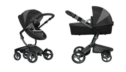 עגלת תינוק-טיולון עם עריסה Xari London Black מהדורה מיוחדת!