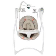 נדנדת תינוק Graco דגם Lovin’ Hug הכוללת מובייל ומגש נשלף מוסיקה ומהירויות שונות של נדנוד