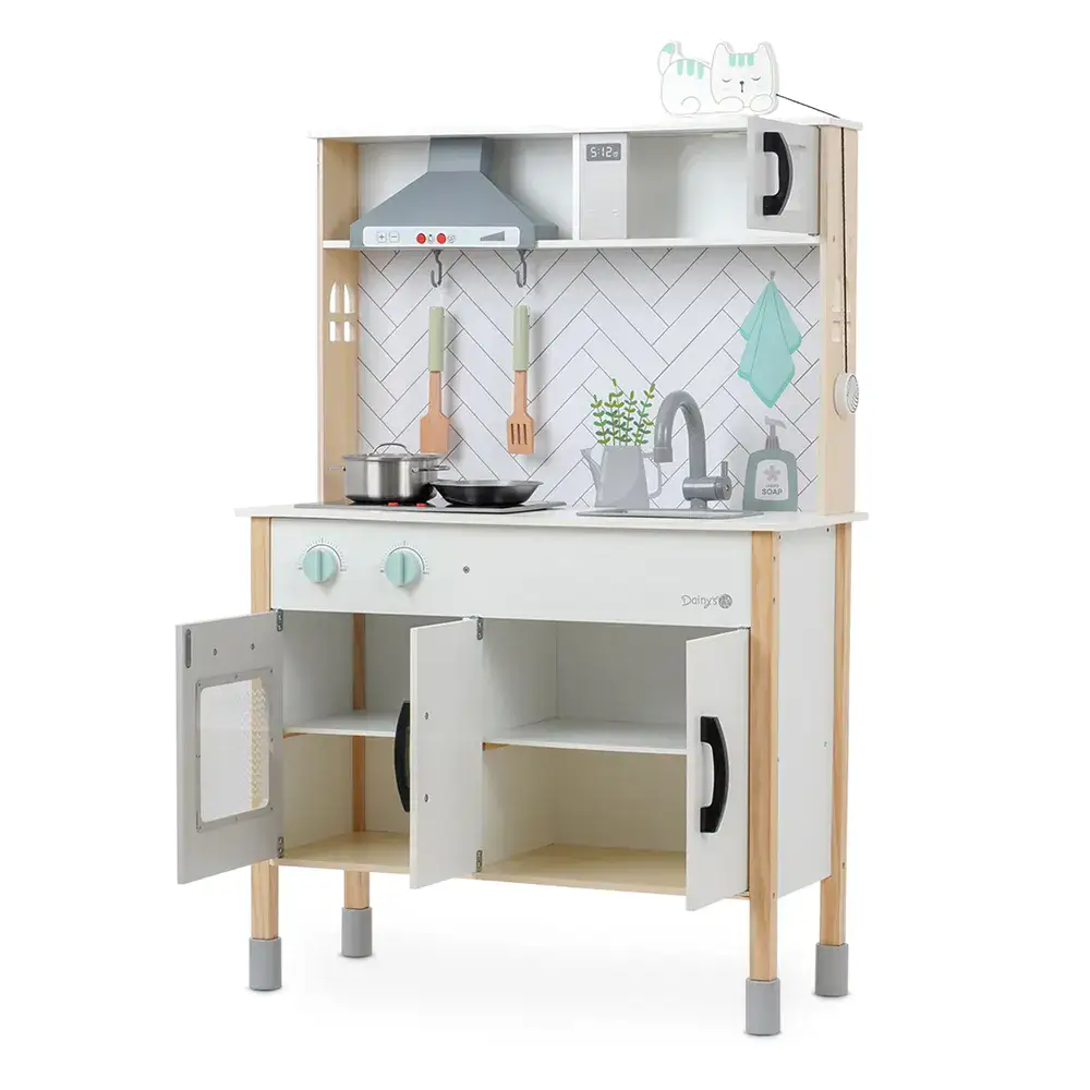 מטבח וינטג’ מעץ דייניז – Dainy’s Wooden Vintage Kitchen