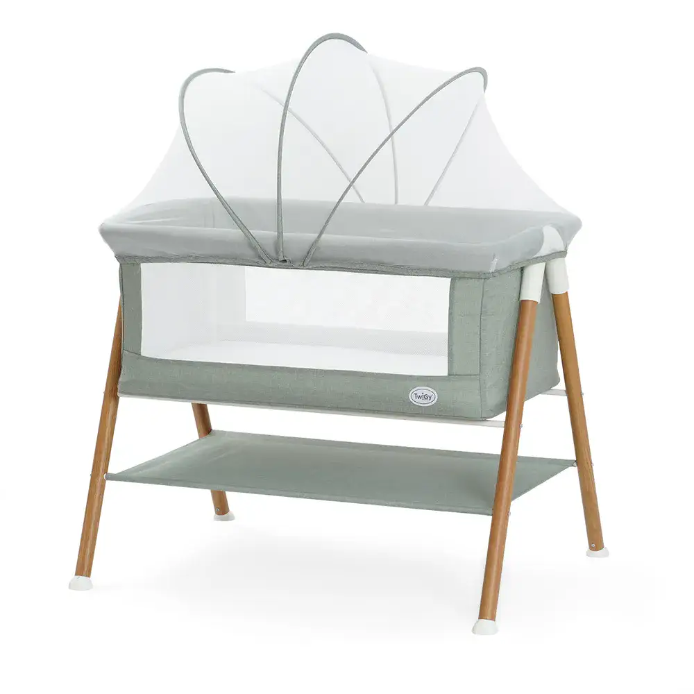 עריסה לתינוק דאלאס מסגרת דמוי עץ – Dallas Baby Crib