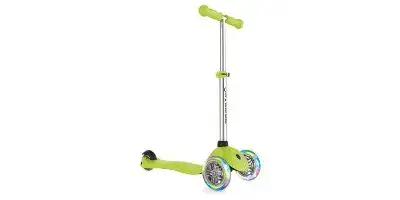 קורקינט Globber Primo - ירוק ניאון עם תאורה