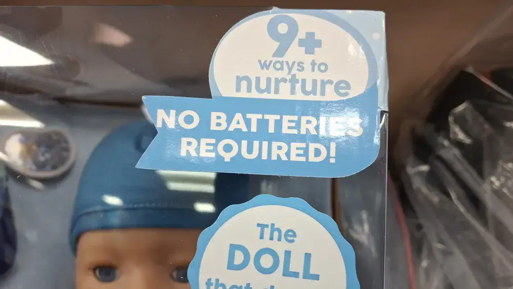 בובת בייבי בורן אינטרקטיבי – בן בגרסה רכה 43 ס”מ