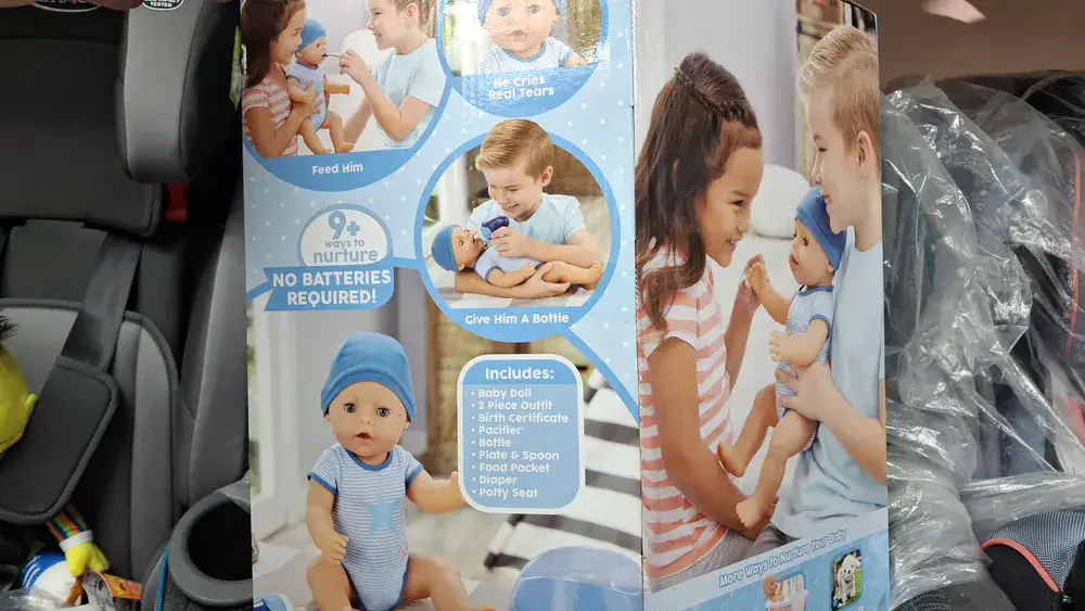 בובת בייבי בורן אינטרקטיבי – בן בגרסה רכה 43 ס”מ