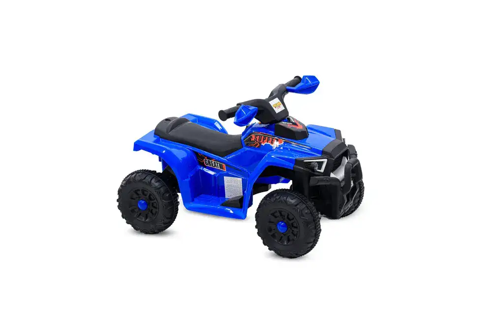 6v חזק ואיכותי נוסע קדימה ואחורה בולמי זעזועים. גלגלים איכותיים לתנועה חלקה ולמניעת התחפרות. נורות LED מערכת מוזיקה.