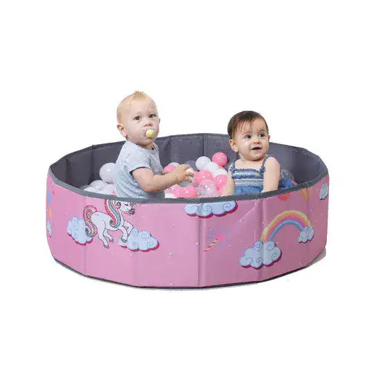 בריכת כדורים פרימיום מתקפלת הכוללת 80 כדורים