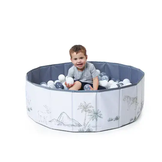 בריכת כדורים פרימיום מתקפלת הכוללת 80 כדורים