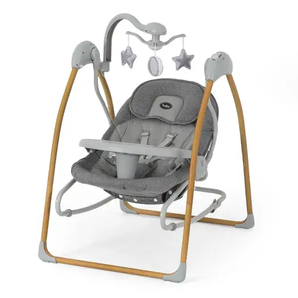 נדנדה וטרמפולינה לתינוק מונטנה ביי | מסגרת עץ – Montana Bay™ 2 in 1