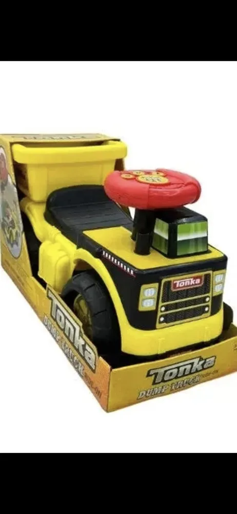 בימבה Tonka Dump Trike ride on .איכותית ומנגנת.