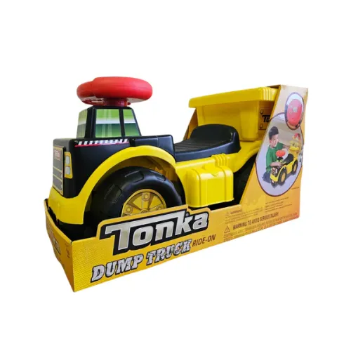 בימבה Tonka Dump Trike ride on .איכותית ומנגנת.