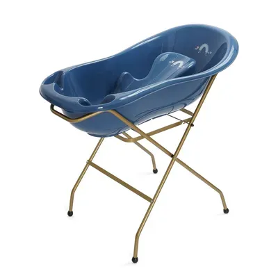 ערכת אמבטיה טגה בייבי 102 ס”מ ליין קשת בענן | אמבטיה + מושב אמבטיה + מעמד זהוב – Tega Baby