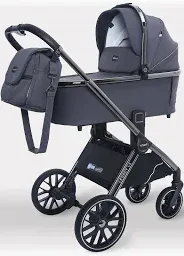 חדש!!!עגלת תינוק מפוארת משולבת כולל אמבטיה וטיולון דגם Legacy LX אינפנטי | Infanti