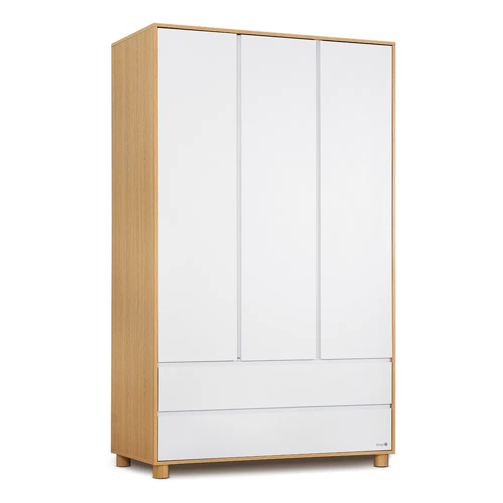 ארון בגדים דייניז בריידי לבן/עץ – Dainy’s Brady™ Wardrobe White/Wood 120x60x200 cm
