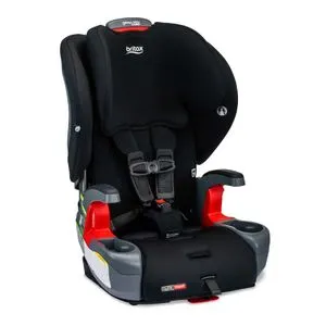 click-tight כסא בטיחות ובוסטר GrowWithYou CT SafeWash (שחור) ברייטקס Britax