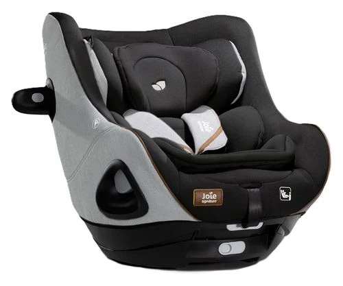 כסא בטיחות דו-כיווני מסתובב עם הגנת ראש i-Harbour בצבע אוייסטר (כולל בסיס) ג';ואי