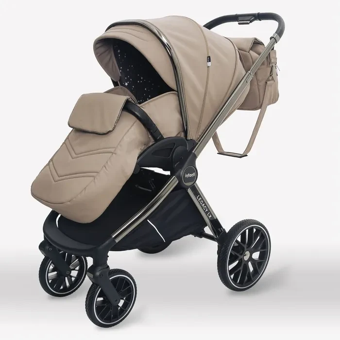עגלת תינוק מפוארת משולבת כולל אמבטיה וטיולון דגם Legacy LX אינפנטי | Infanti