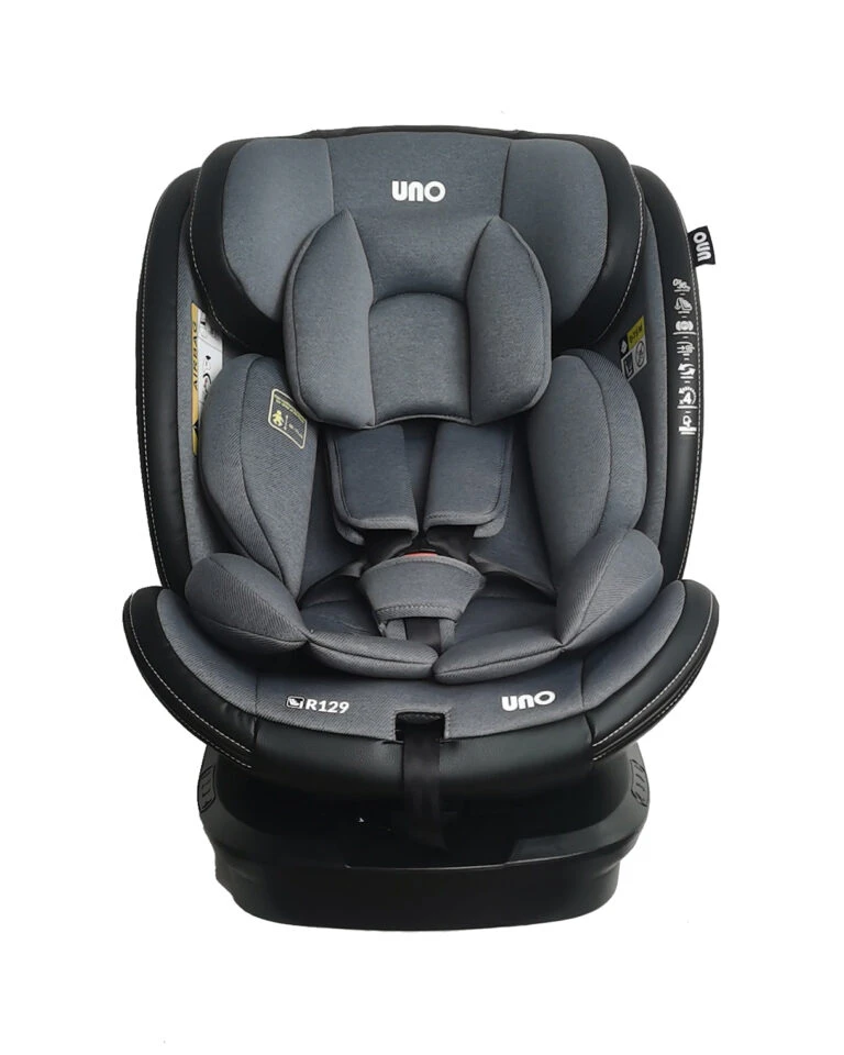 כסא דגם Leo מסתובב 360 מעלות עם איזו פיקס תקן I size 0-36 ק";ג