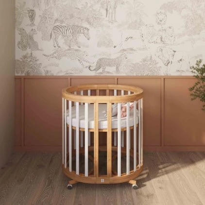 חדר לתינוק ומעבר הורקאן טבעי לבן COLLECTION 2025