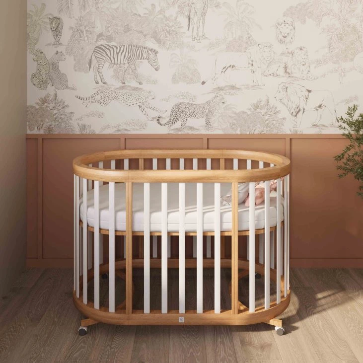 חדר לתינוק ומעבר הורקאן טבעי לבן COLLECTION 2025