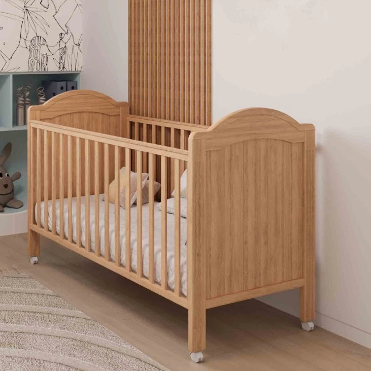 חדר לתינוק קאייפטאון לבן ראטן טבעי- טריקה שקטה- COLLECTION 2025 !!