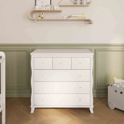 חדר לתינוק ווגאס- טריקה שקטה העיצוב המושלם. שידה גודל 100 ס";מ