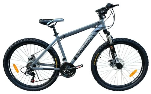 אופני הרים לנוער קונקט MTB גלגלי ";26 שלדה ";14 עם 21 הילוכים, בלמי דיסק ובולם זעזועים קדמי - Hajoj Connect