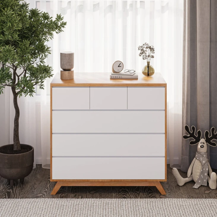 שידה נינגבו- JUST ARRIVE שידת נינגבו בעלת מראה קלאסי, היא אומנם שקטה, אבל יש לה קסם מיוחד משלה. רוחב 100 ס";מ