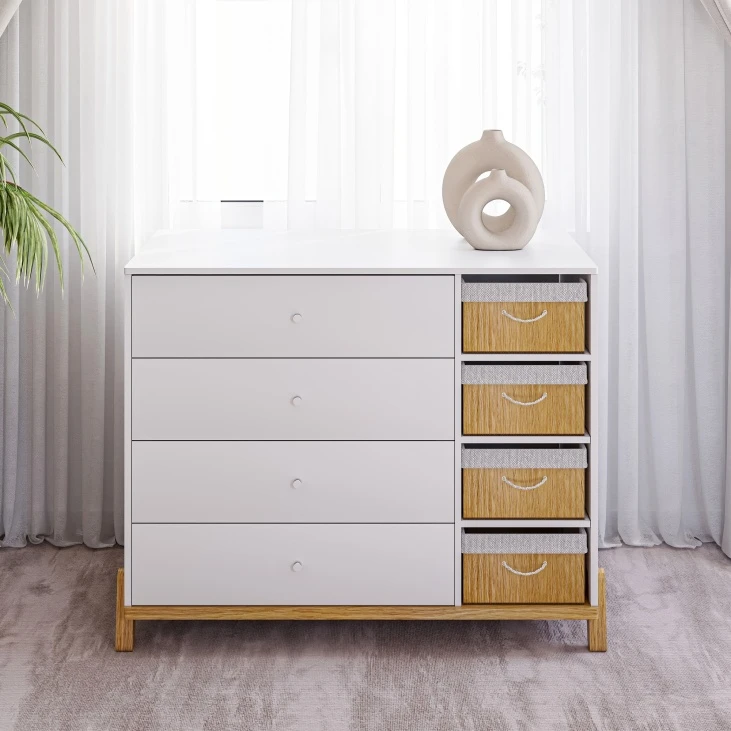 שידת אמסטרדם 120 ס";מ מסילות נסתרות אוטומטיות- BACK IN STOCK!!!