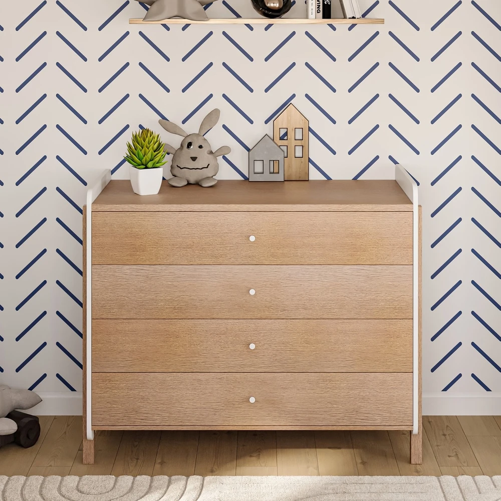 שידה מונאקו רוחב 120 ס";מ מסילות נסתרות אוטומטיות