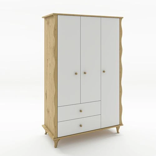 ארון מרלין 3 דלתות רוחב: 134 | עומק: 61 | גובה: 200 טל רהטי תינוקות