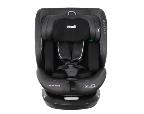 כיסא בטיחות i-TURN 360 R129 מסתובב / שחור לילה