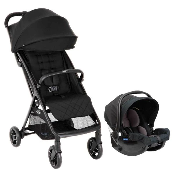 טיולון עם קיפול מהיר כולל סלקל Myavo Travel System