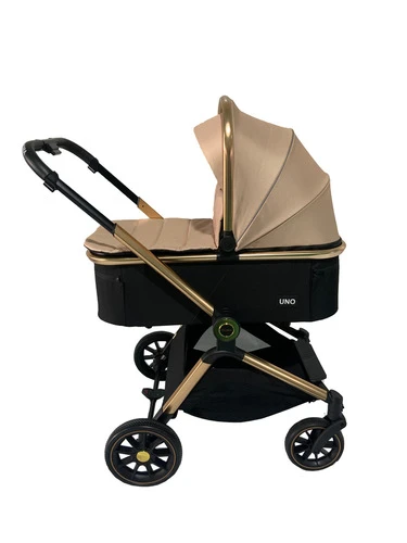 עגלה לתינוק משולבת רומא Roma מבית EASY BABY עגלה מפוארת עם קיפול קל ומהיר עגלה כוללת סל שכיבה וטיולון