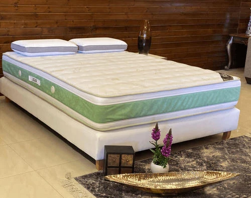 מזרן זוגי דגם טבע קשיח דרגה 6 מ-10 ללא קפיצים מתייחס למידות 140/190