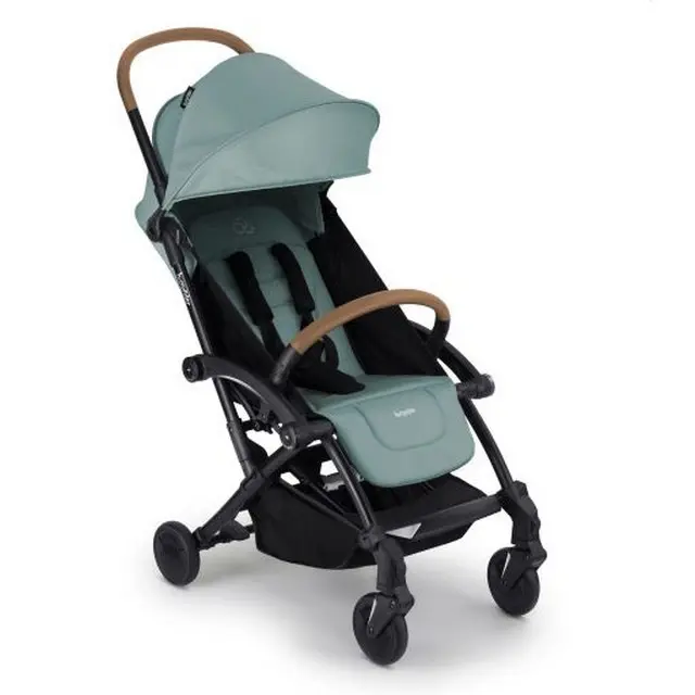 עגלתן באמפריידר דגם קונקט 3 .עגלה טיולון ועריסה. מבצע לזמן מוגבל!!! ידית חומה