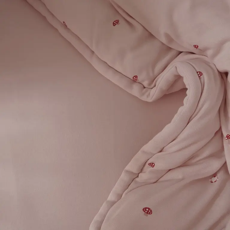 סט מצעים למיטת תינוק ליין גינה אורבנית – Baby Bed Set אולימולי Olimoli צבע שמנת