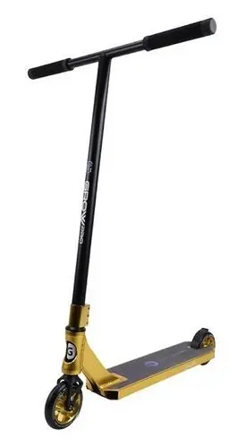 קורקינט פעלולים מקצועי דגם G9 עם שלדת אלומיניום וגלגלי 110 מ";מ - זהב Grow