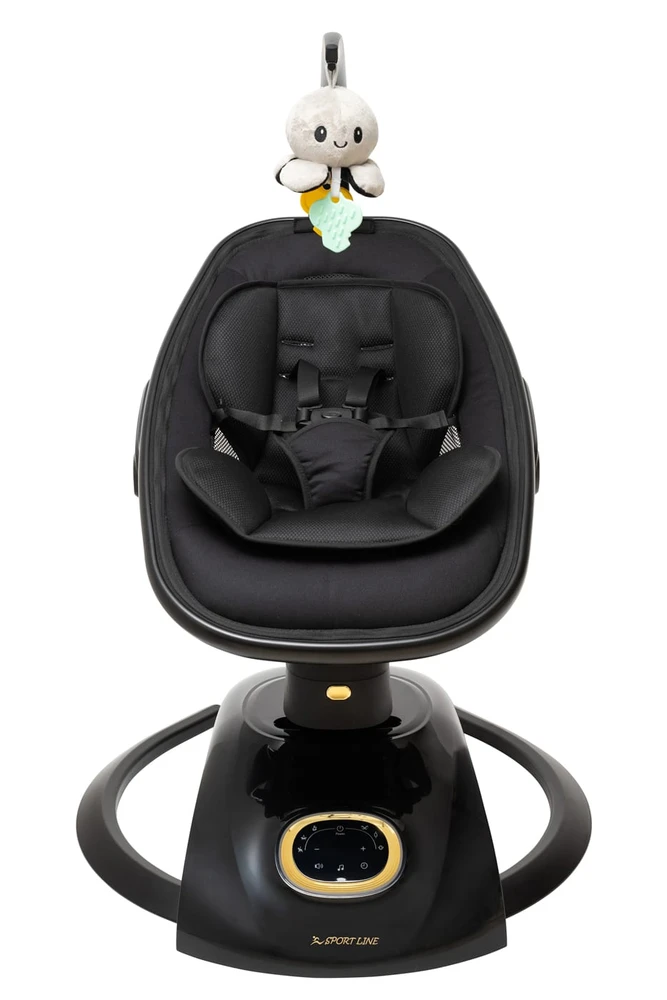 נדנדה סטאר החדשה SPORTLINE ספורט ליין מסגרת שחורה עיוטור זהב
