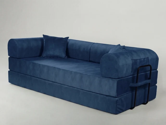 ספה דגם פנדה נפתחת למיטה זוגית עם בד איכותי ומפנק ארוזה באריזת לחץ רוחב 200 ס";מ בצבעים חדשים