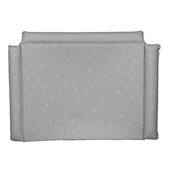 מזרון שידה שעוונית עם תוחם סביב במספר צבעים עדינים