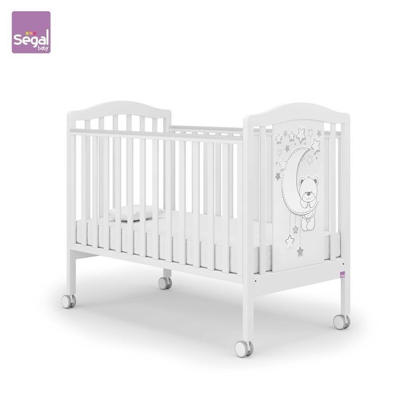 מיטת תינוק- דובון עם כוכבים-סגל