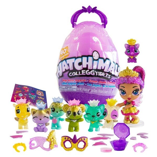 ביצת האצימל HATCHIMAL עם 40 הפתעות בפנים...