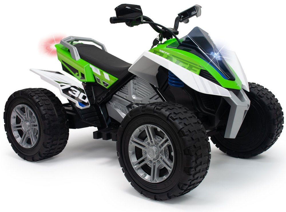 טרקטורון injusa 24v עם התוספות הטובות והאיכותיות ביותר, מומלץ לילדים מגיל 6, מגיע עד מהירות קצה של 11 קמ";ש!