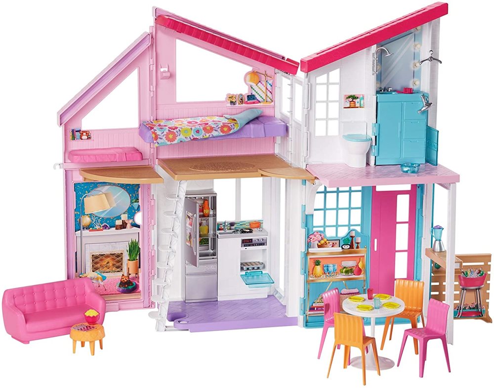 בית ברבי מאליבו Barbie Malibu House מפואר ומאובזר