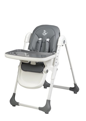 כיסא אוכל COMODO אפור כיסא אוכל מפואר מבית Sport Line במגוון צבעים וריפודים מרהיבים