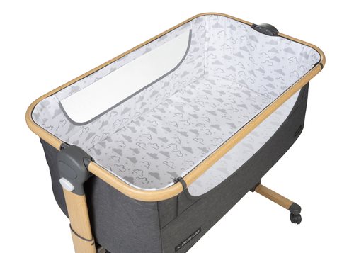 עריסה מתקפלת נצמדת למיטה YUVAL אפור  של חברת Sport Line